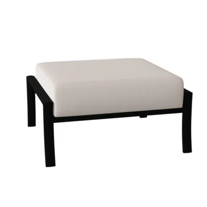 Woodard Patio Furniture - Fremont Cushion Aluminum Ottoman - 9U0486