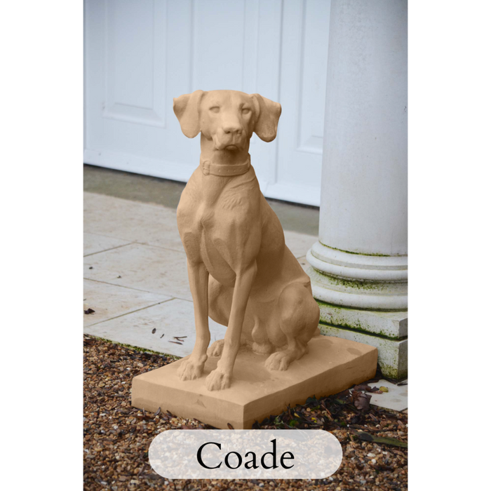 Haddonstone - Jacquemart Hunting Dog statue (L/H) - HE581