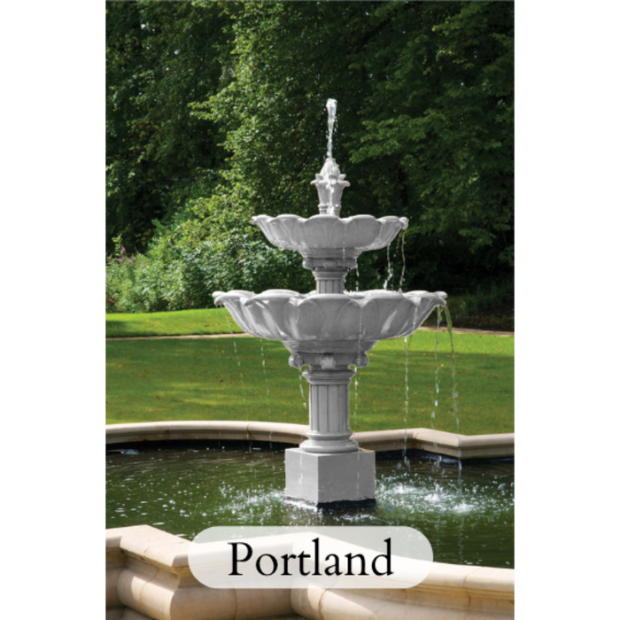 Haddonstone - Double Lotus Fountain - HC3510