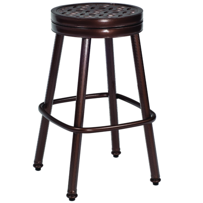 Woodard Patio Furniture - Casa - Round Swivel Bar Stool - 3Y0668