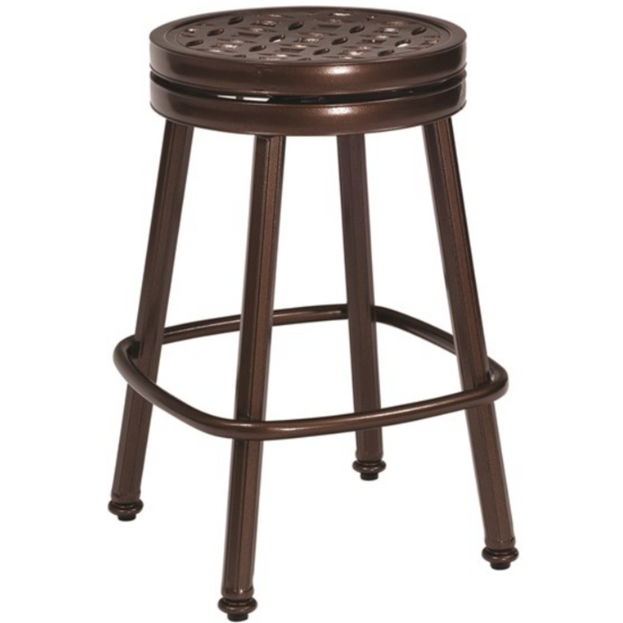 Woodard Patio Furniture - Casa - Round Swivel Counter  Stool - 3Y0669