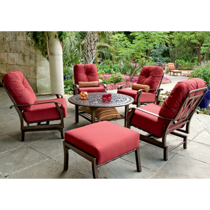 Woodard Patio Furniture - Cortland Cushion - Spring Lounge Chair - 4Z0465