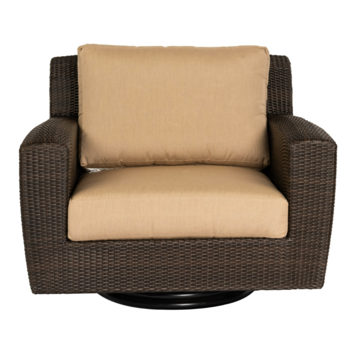 Woodard Patio Furniture - Saddleback - Wicker Swivel Lounge Chair - S523015