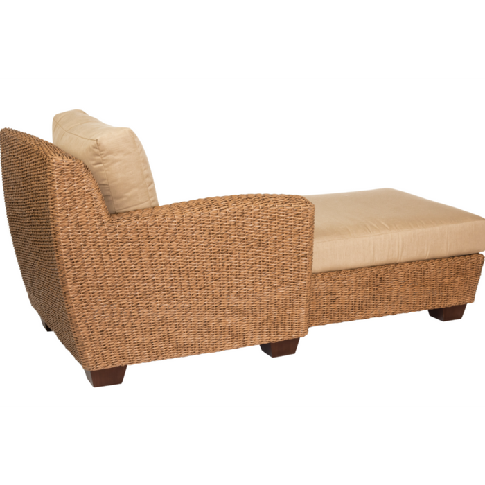 Woodard Patio Furniture - Saddleback - Wicker LAF Chaise Lounge Sectional Unit - S523041L