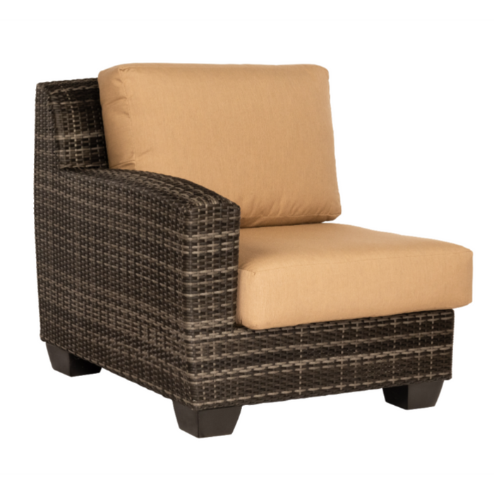 Woodard Patio Furniture - Saddleback - Wicker LAF Sectional End Unit - S523013L