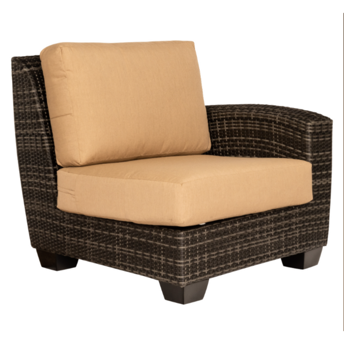 Woodard Patio Furniture - Saddleback - Wicker RAF Sectional End Unit - S523013R