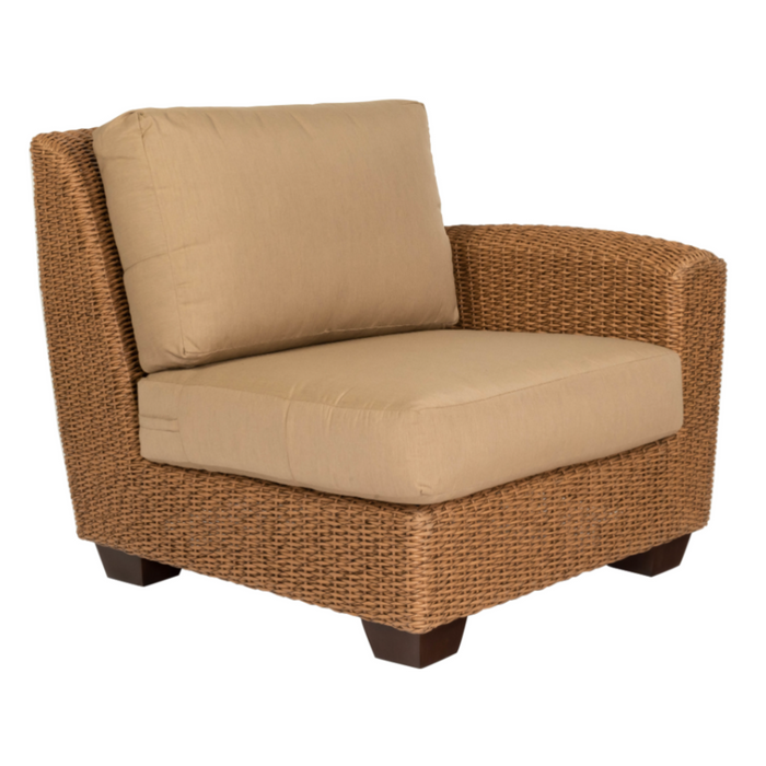 Woodard Patio Furniture - Saddleback - Wicker RAF Sectional End Unit - S523013R