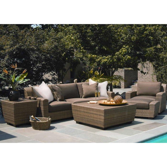 Woodard Patio Furniture - Saddleback - Wicker Square Coffee Table - S523211