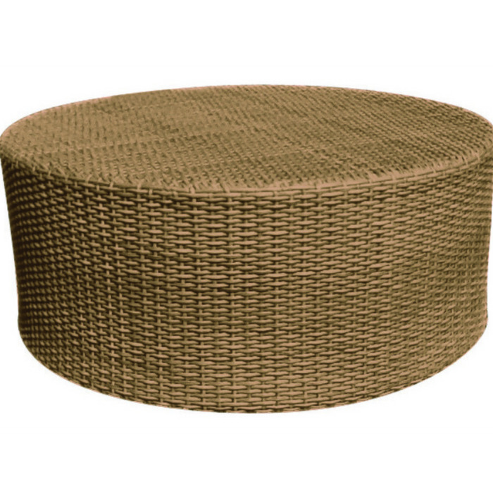 Woodard Patio Furniture - Saddleback - Wicker Round Coffee Table - S523215