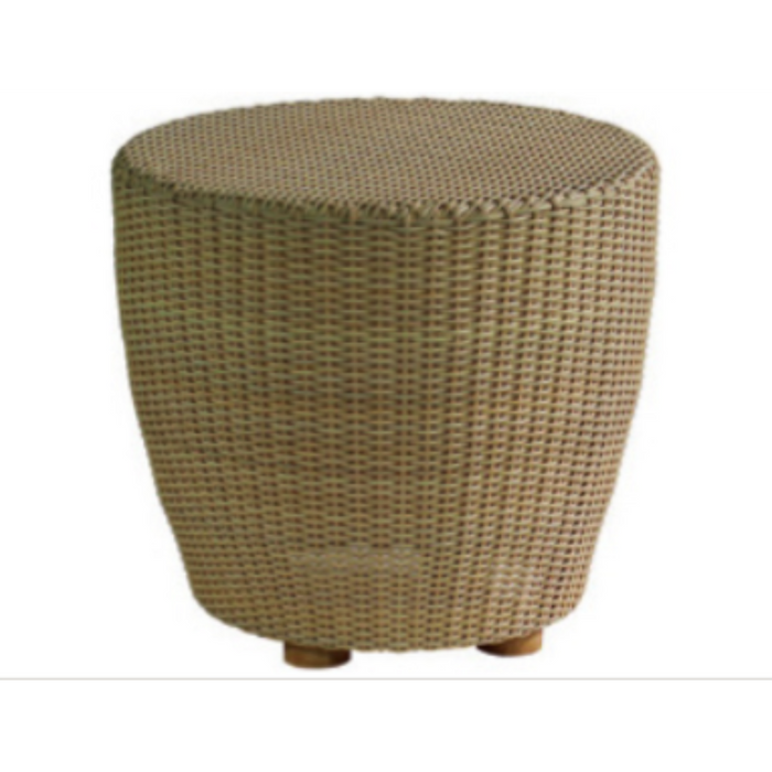 Woodard Patio Furniture - Saddleback - Wicker Round End Table - S507201