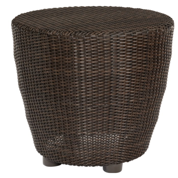 Woodard Patio Furniture - Saddleback - Wicker Round End Table - S507201