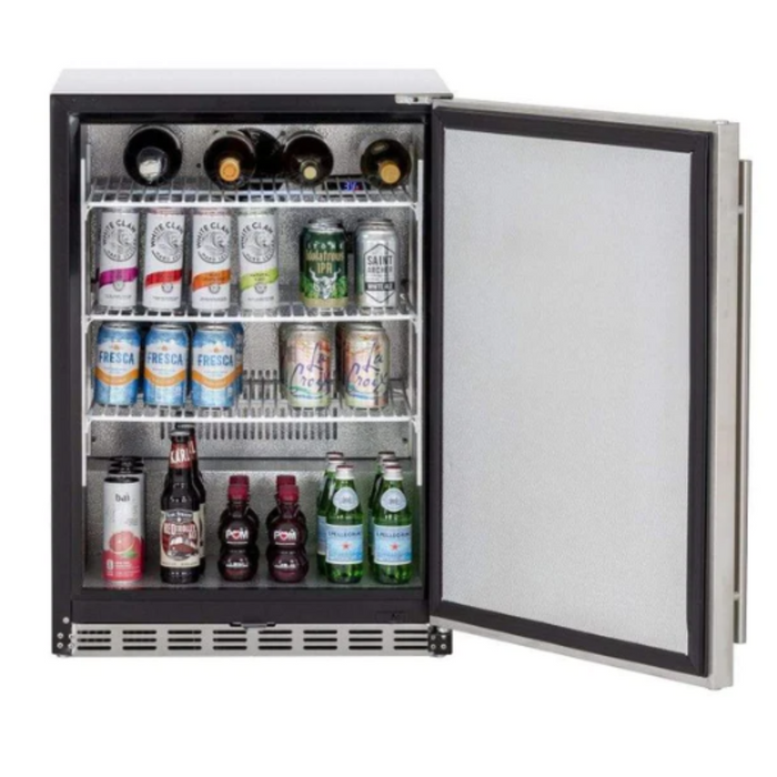 Summerset Refrigeration - 5.3c Deluxe Outdoor Rated Fridge - SSRFR-24D