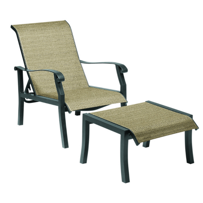 Woodard Patio Furniture - Cortland Sling Adjustable Lounge Chair - 42H435