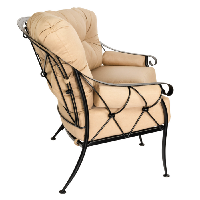 Woodard Patio Furniture - Derby - Crescent Love Seat - 4T0063