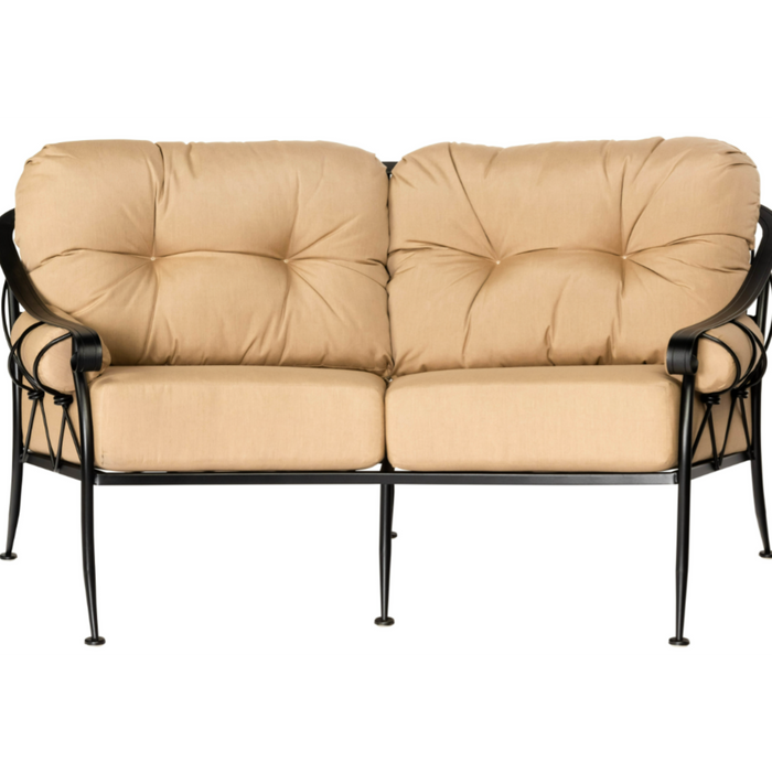 Woodard Patio Furniture - Derby - Crescent Love Seat - 4T0063