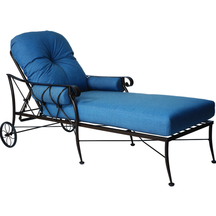 Woodard Patio Furniture - Derby - Adjustable Chaise Lounge - 4T0070