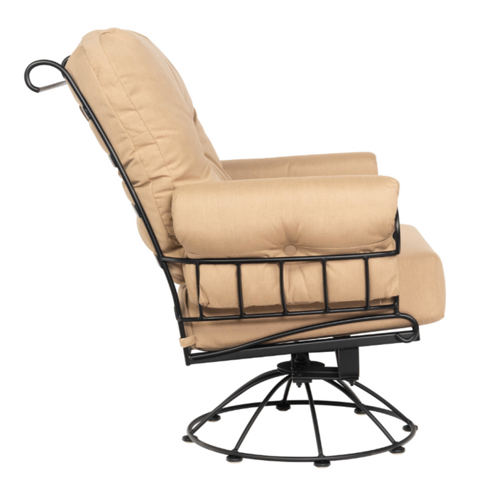 Woodard Patio Furniture - Terrace - Smaller Swivel Rocking Lounge Chair - 790177