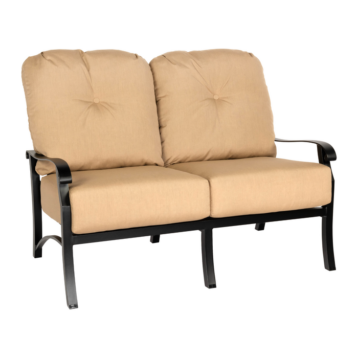 Woodard Patio Furniture - Fremont Cushion Aluminum Love Seat - 9U0419