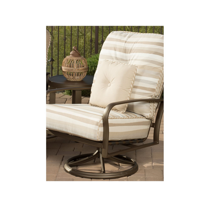 Woodard Patio Furniture - Fremont Cushion Aluminum Swivel Rocking Lounge Chair - 9U0477