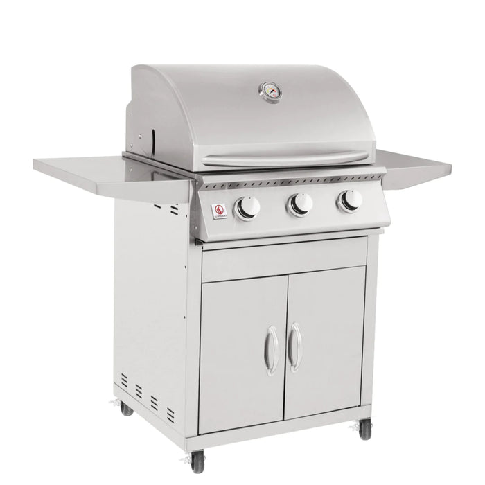 Summerset Grills - 26" Freestanding Cart for Sizzler Gas Grills - CART-SIZ26