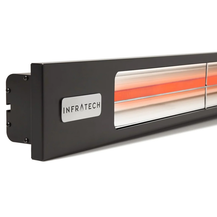 Infratech Heaters - Slimline Black Shadow 29 1/2-Inch 1600 Watt, 240 Volt Infrared Patio Heater - SL1624BL