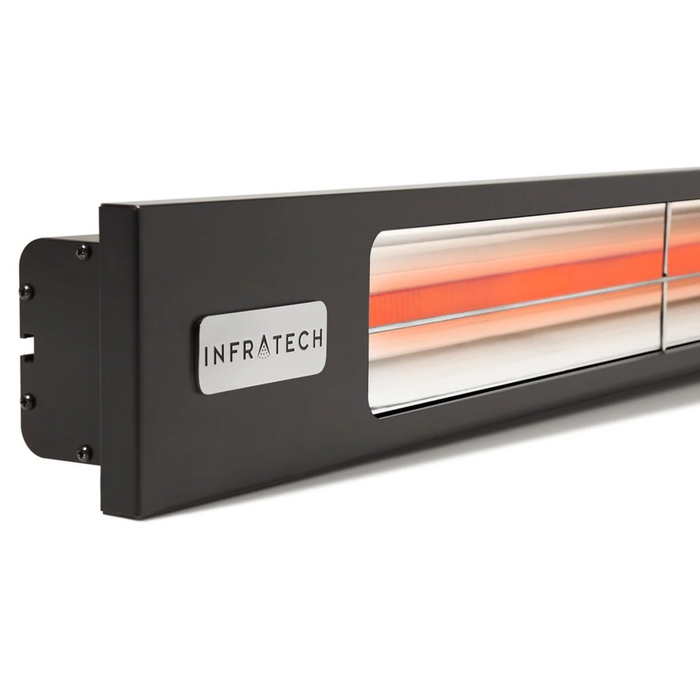 Infratech Heaters - Slimline Black Shadow 29 1/2-Inch 1600 Watt, 120 Volt Infrared Patio Heater - SL1612BL